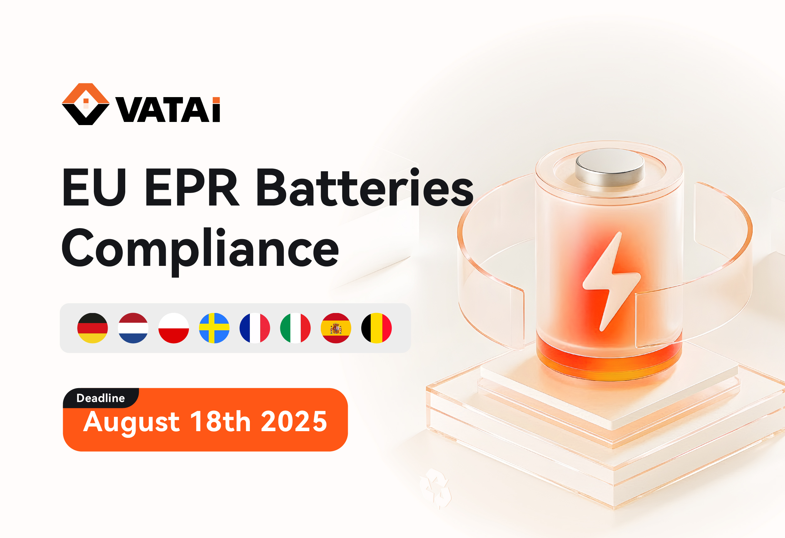 EU Battery Regulation: Upcoming Deadline in August 2025