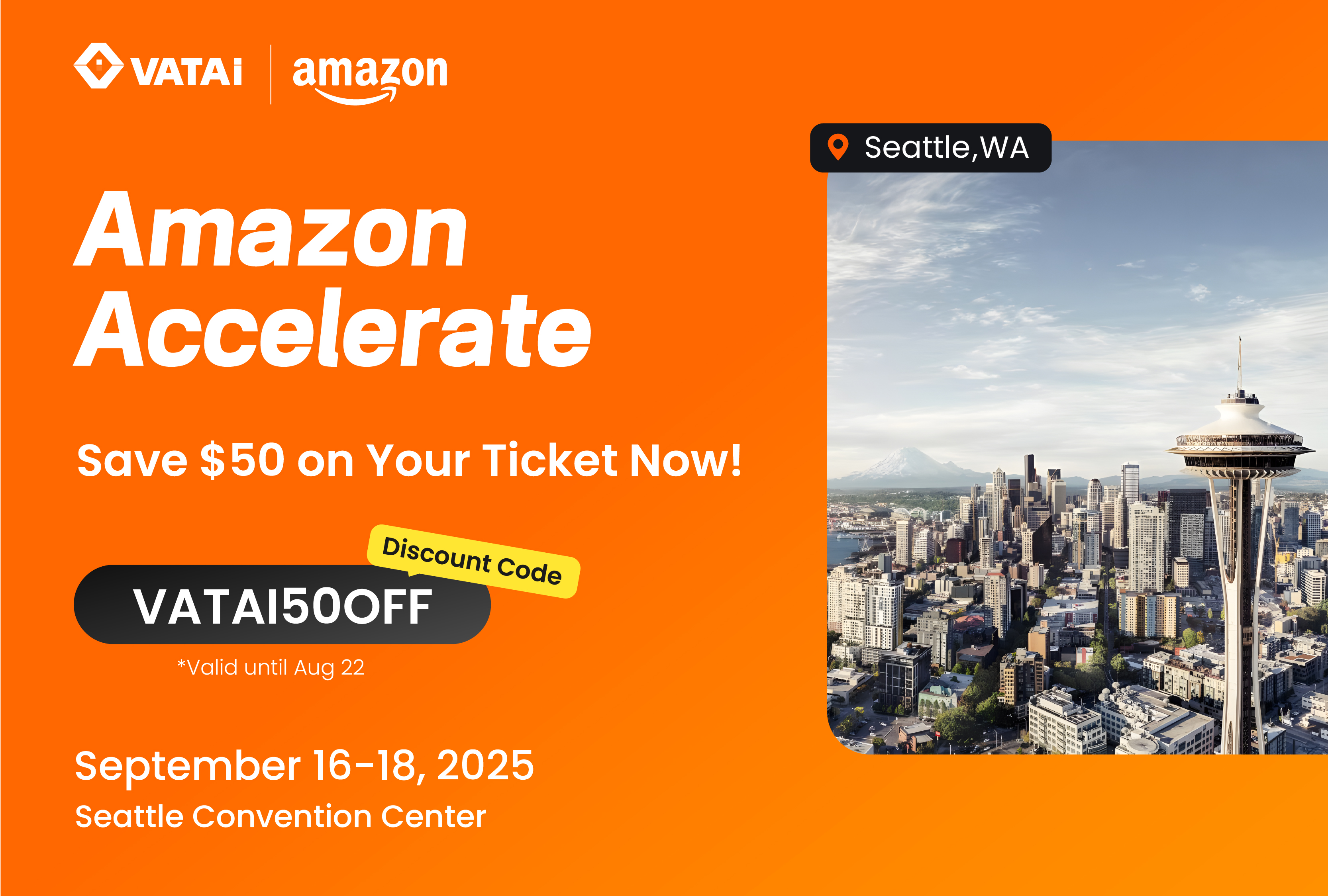 Join VATAi at Amazon Accelerate 2025