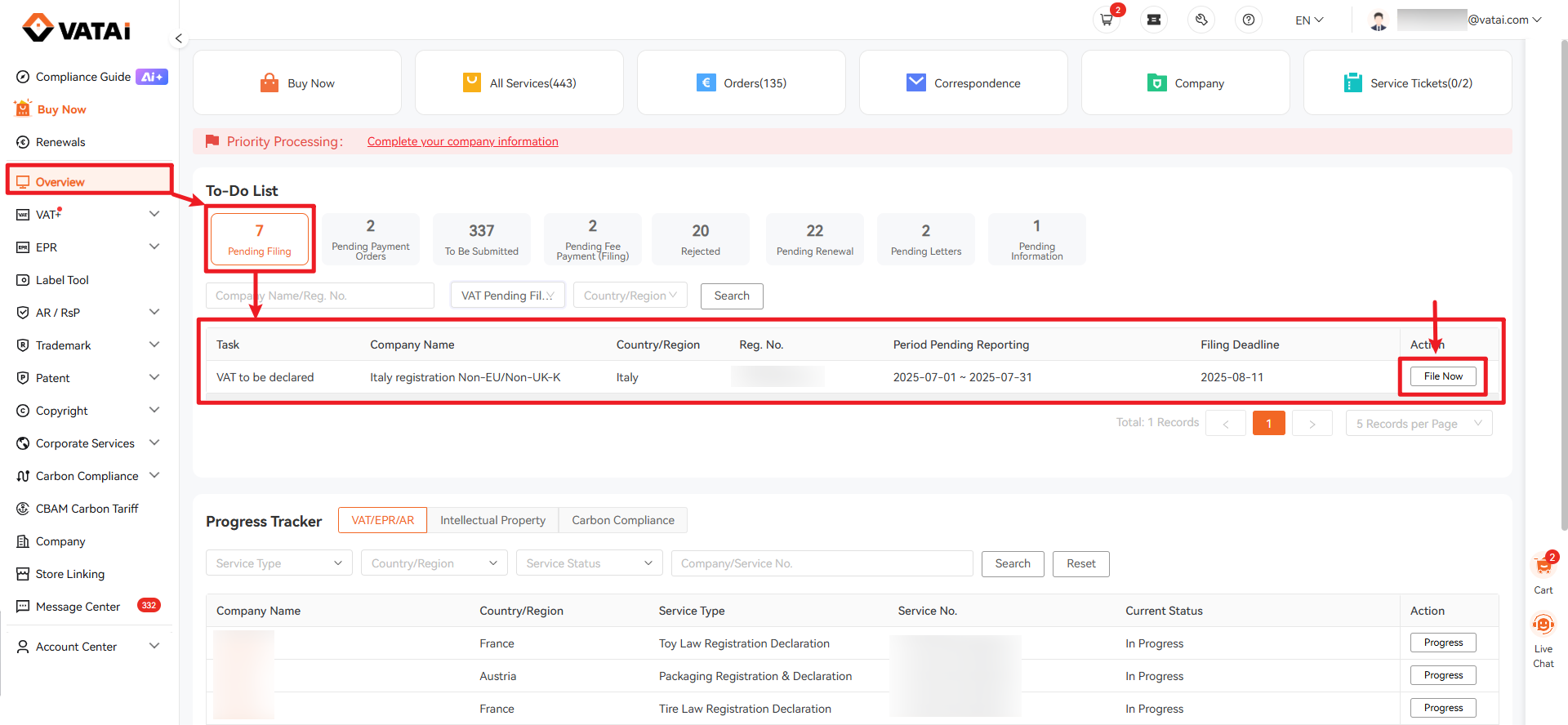 How to Submit Your VAT Filing