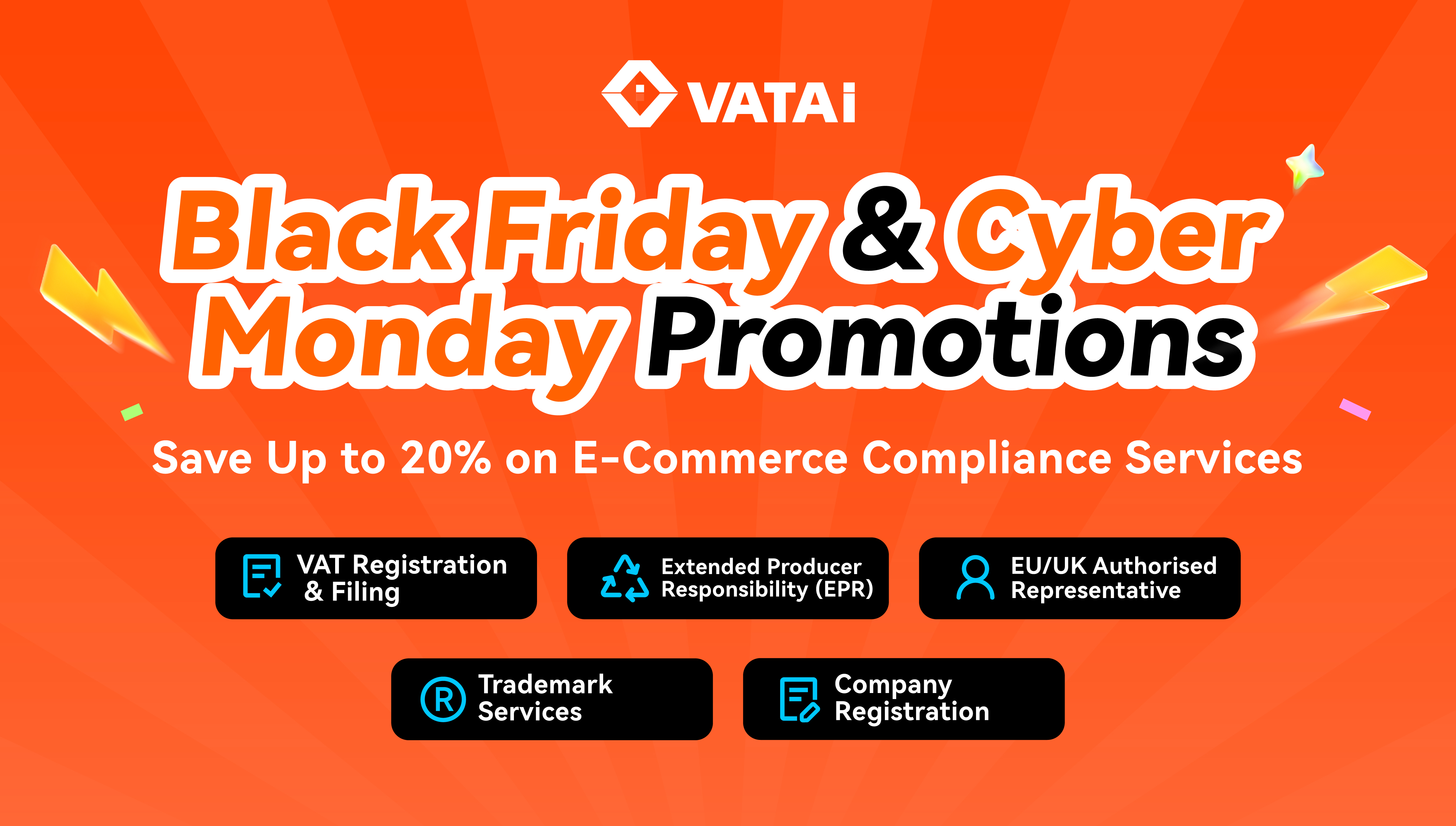 Black Friday 2025: Save Up to 20% on VAT & Compliance Services
