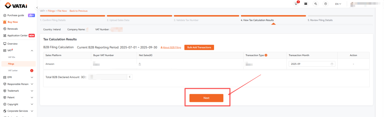Ireland B2B (VIES) Filing Guide