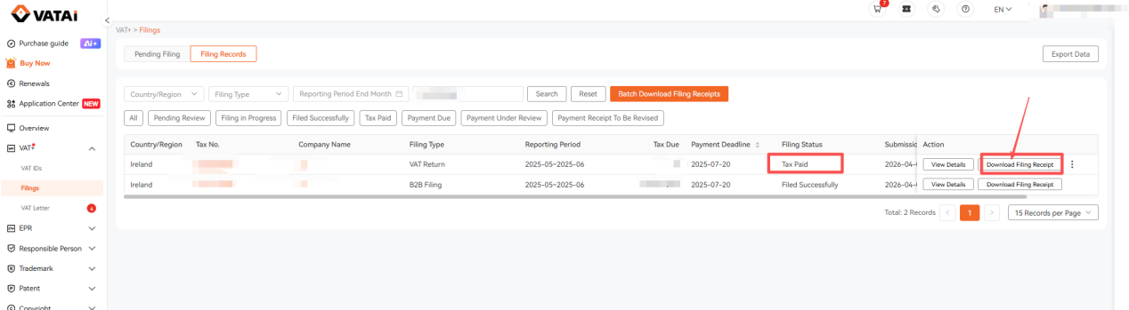 Ireland VAT Filing Guide
