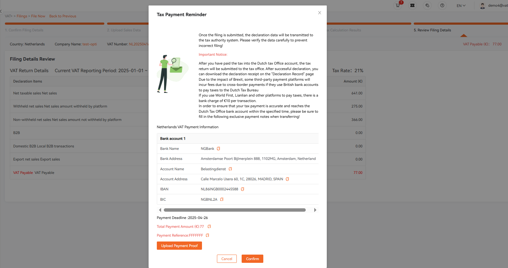 Netherlands VAT Filing Guide
