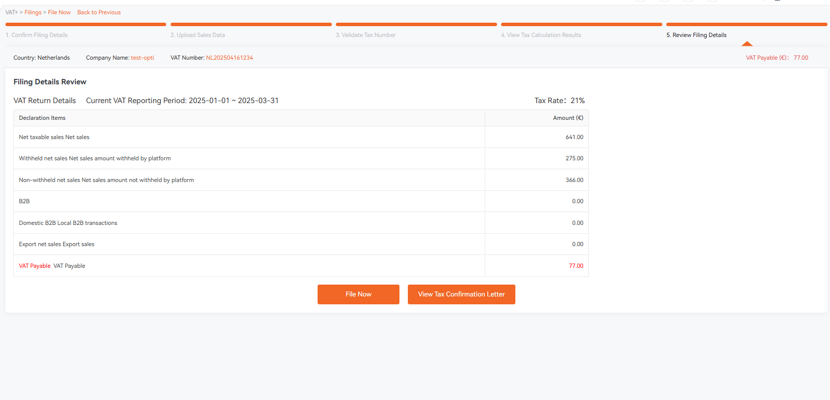 Netherlands VAT Filing Guide