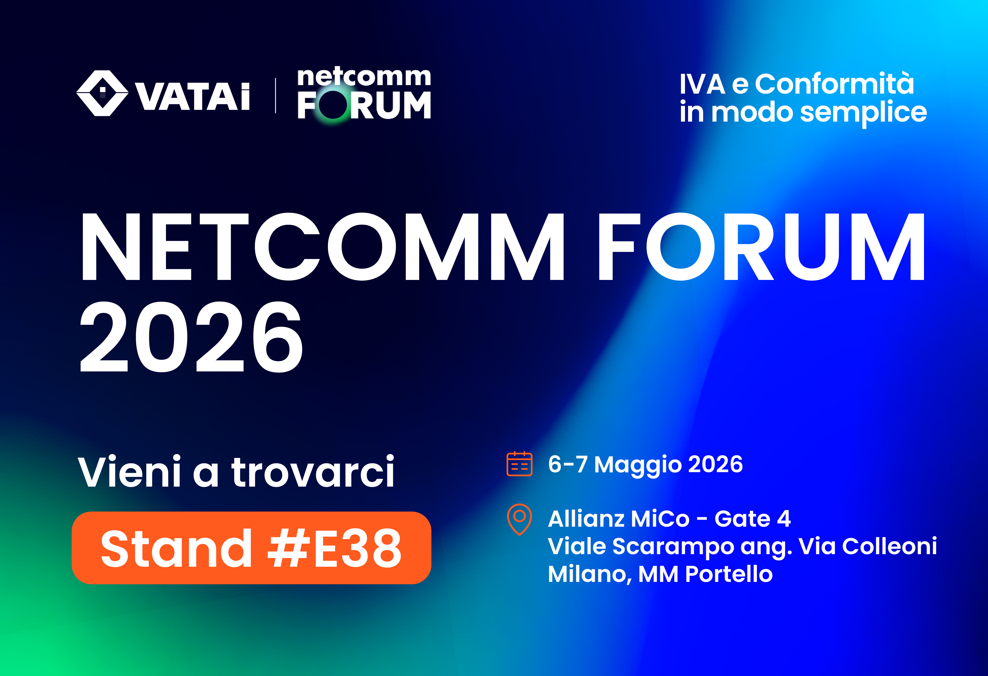 VATAi to Attend Netcomm Forum 2026 in Milan